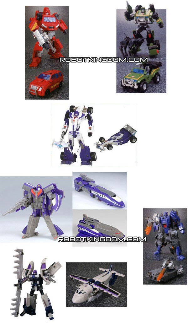 Takara Tomy Henkei New Asia Exclusive  Autobot And Decepticon Three Packs Sets Coming  (3 of 3)